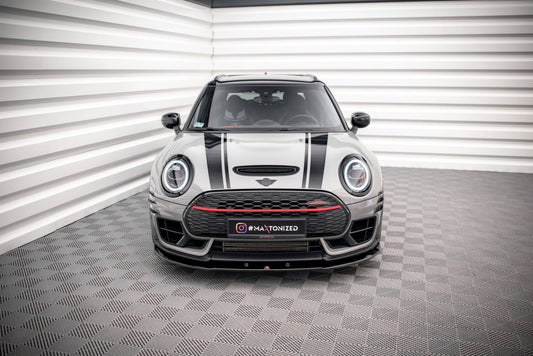 Frontlippe V.3 passend für Mini Cooper Clubman John Cooper Works F54 FL schwarz Hochglanz