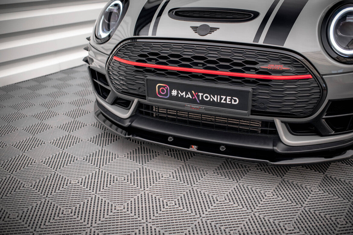 Frontlippe V.3 passend für Mini Cooper Clubman John Cooper Works F54 FL schwarz Hochglanz