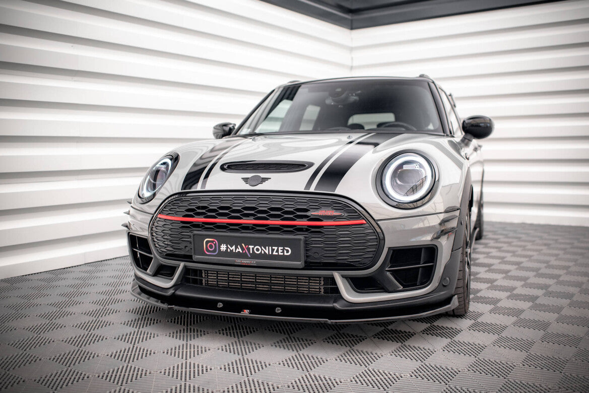 Frontlippe V.3 passend für Mini Cooper Clubman John Cooper Works F54 FL schwarz Hochglanz