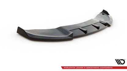 Frontlippe V.3 passend für Mini Cooper John Cooper Works R56 schwarz Hochglanz