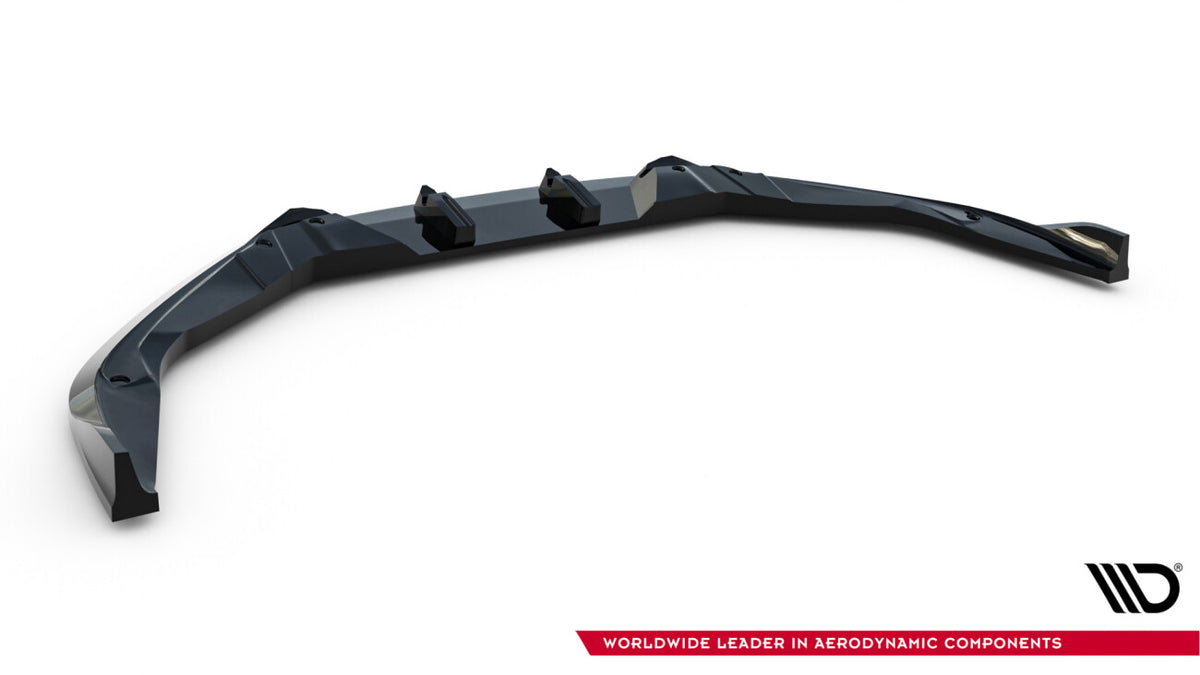 Frontlippe V.3 passend für Porsche 718 Cayman GTS 982c schwarz Hochglanz