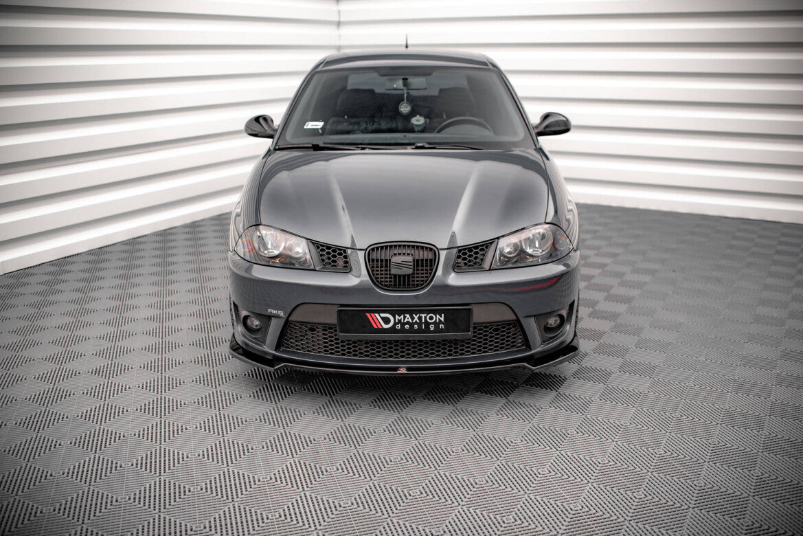 Frontlippe V.3 passend für Seat Ibiza CUPRA Mk3 schwarz Hochglanz
