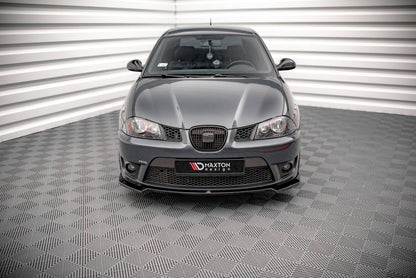 Frontlippe V.3 passend für Seat Ibiza CUPRA Mk3 schwarz Hochglanz