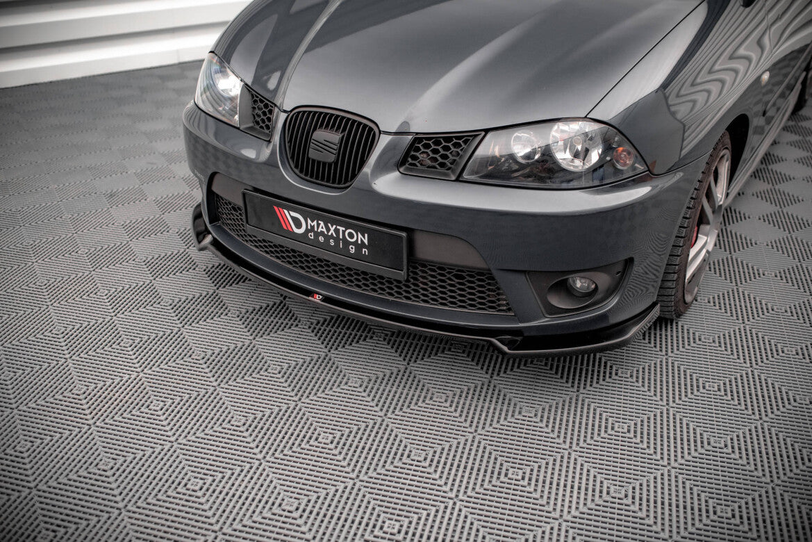 Frontlippe V.3 passend für Seat Ibiza CUPRA Mk3 schwarz Hochglanz