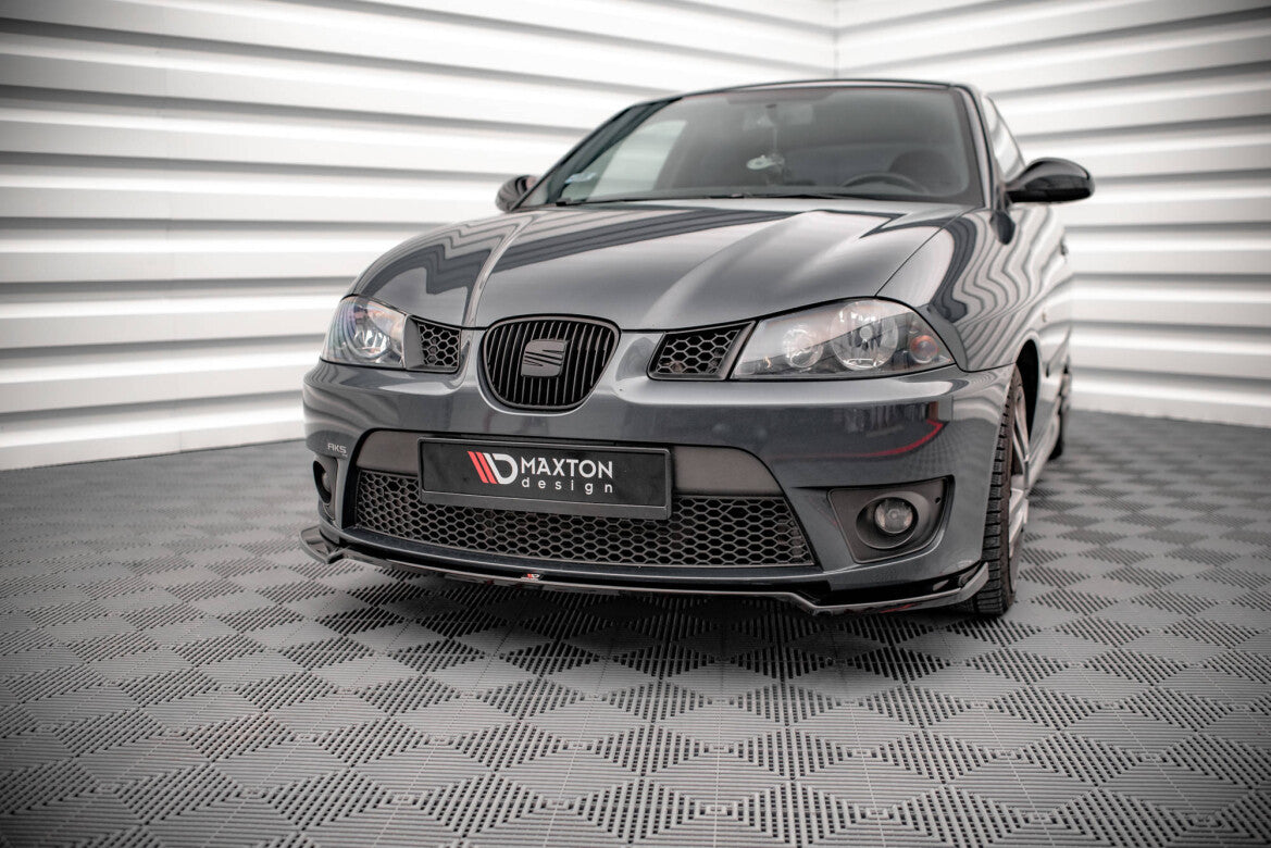 Frontlippe V.3 passend für Seat Ibiza CUPRA Mk3 schwarz Hochglanz