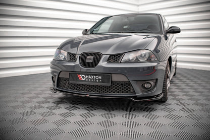 Frontlippe V.3 passend für Seat Ibiza CUPRA Mk3 schwarz Hochglanz