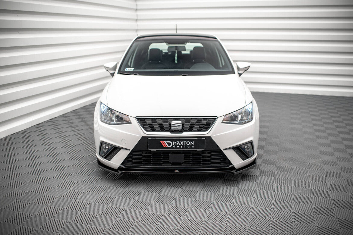 Frontlippe V.3 passend für Seat Ibiza FR/ Standard Mk5 schwarz Hochglanz