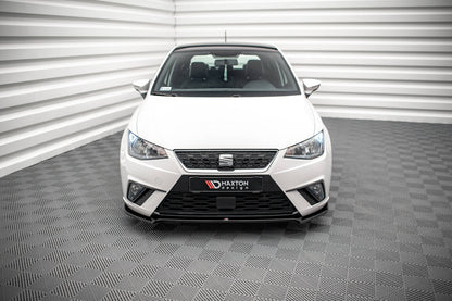 Frontlippe V.3 passend für Seat Ibiza FR/ Standard Mk5 schwarz Hochglanz