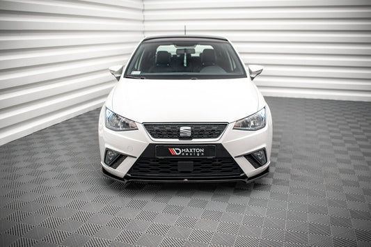 Frontlippe V.3 passend für Seat Ibiza FR/ Standard Mk5 schwarz Hochglanz
