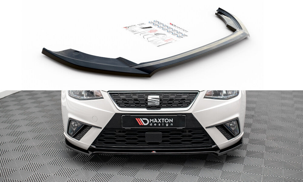 Frontlippe V.3 passend für Seat Ibiza FR/ Standard Mk5 schwarz Hochglanz