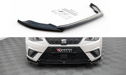 Frontlippe V.3 passend für Seat Ibiza FR/ Standard Mk5 schwarz Hochglanz
