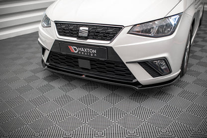 Frontlippe V.3 passend für Seat Ibiza FR/ Standard Mk5 schwarz Hochglanz
