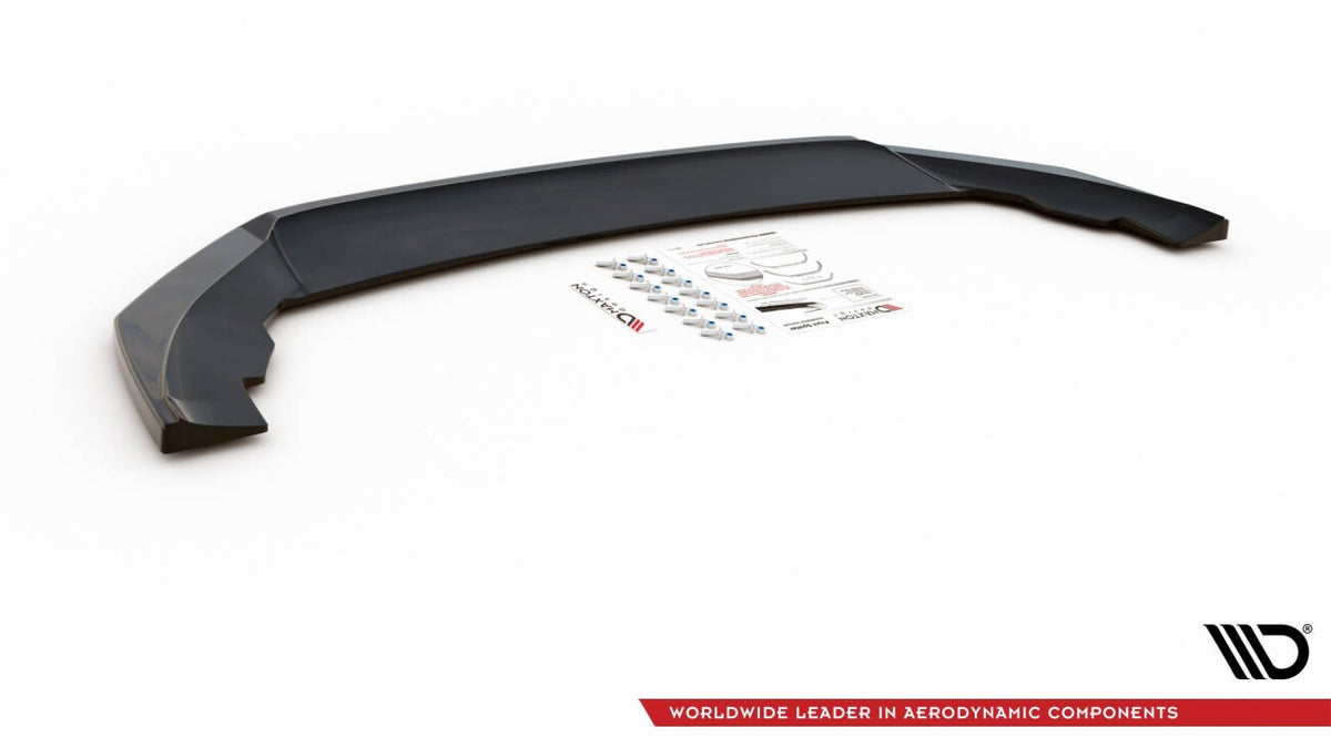 Frontlippe V.3 passend für Seat Leon FR Mk4 schwarz Hochglanz