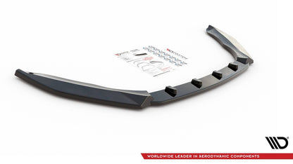 Frontlippe V.3 passend für Skoda Octavia RS Mk3 schwarz Hochglanz