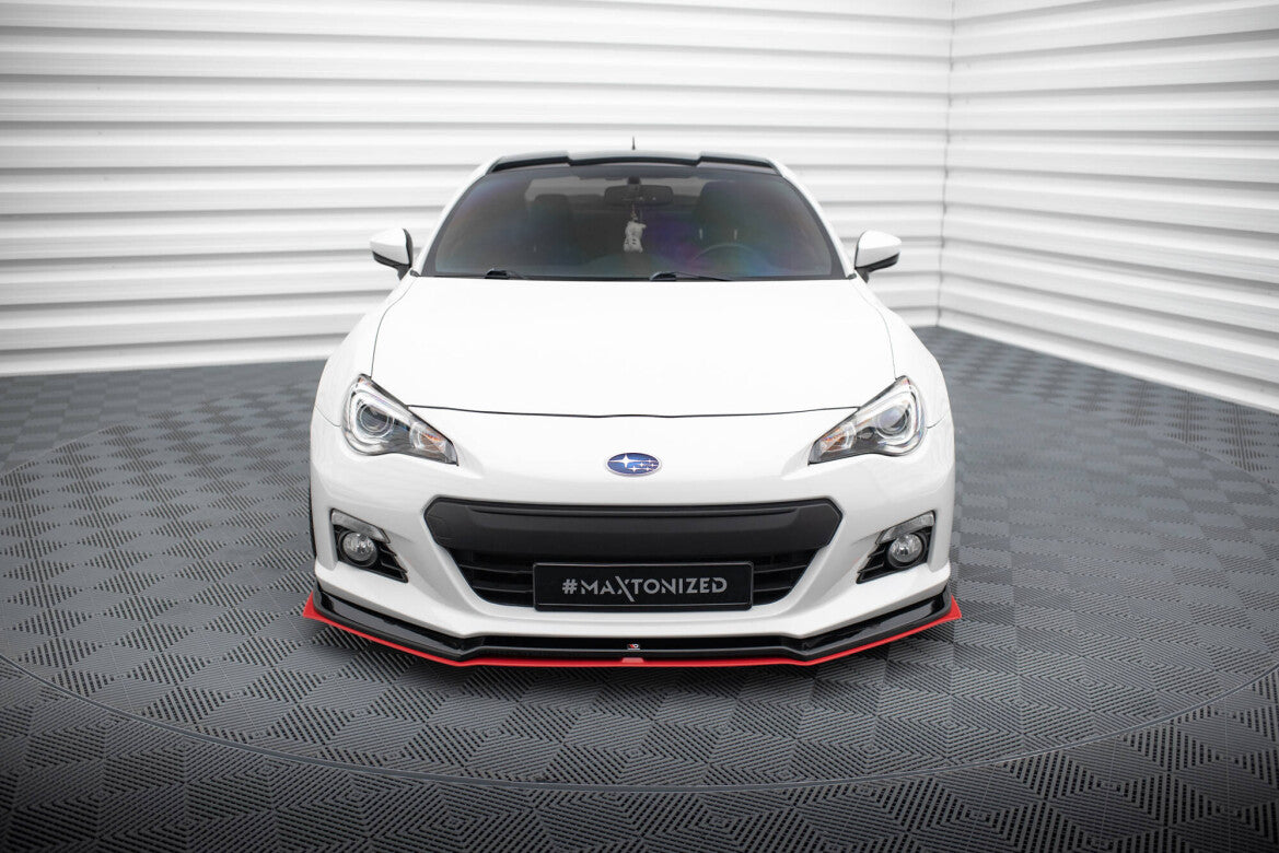 Frontlippe V.3 passend für Subaru BRZ Mk1 rot Hochglanz