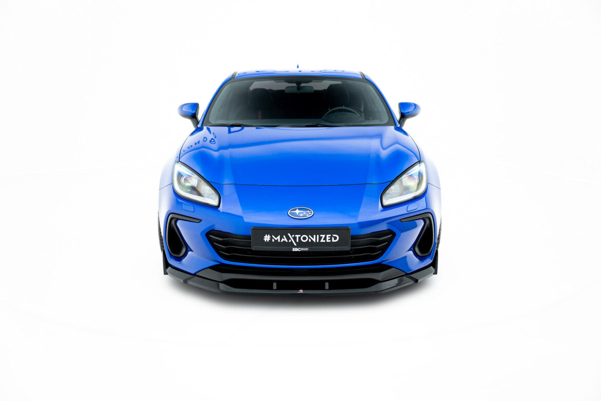 Frontlippe V.3 passend für Subaru BRZ Mk2 schwarz Hochglanz
