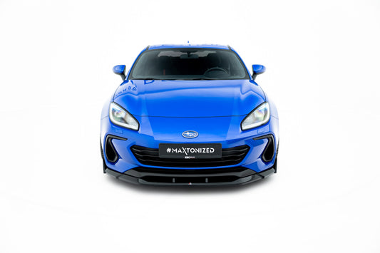 Frontlippe V.3 passend für Subaru BRZ Mk2 schwarz Hochglanz