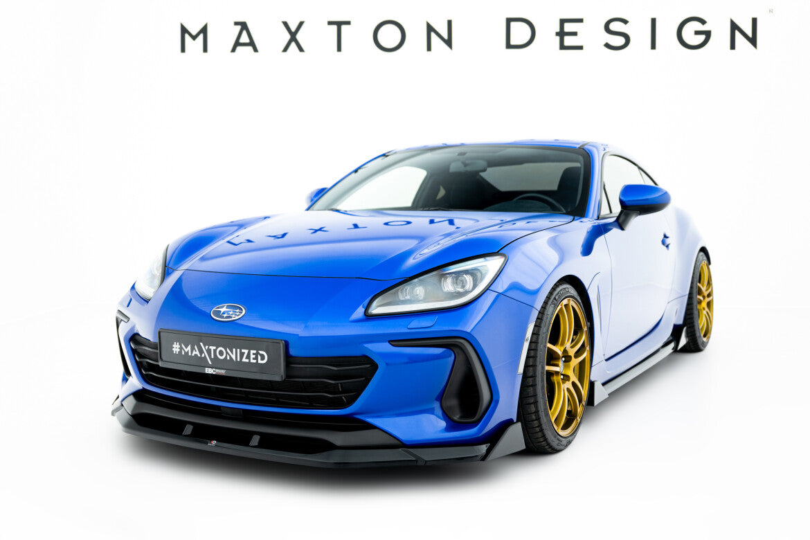 Frontlippe V.3 passend für Subaru BRZ Mk2 schwarz Hochglanz