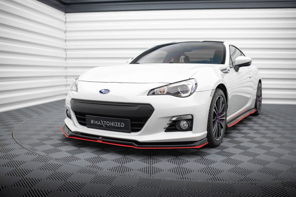 Frontlippe V.3 passend für Subaru BRZ schwarz Hochglanz