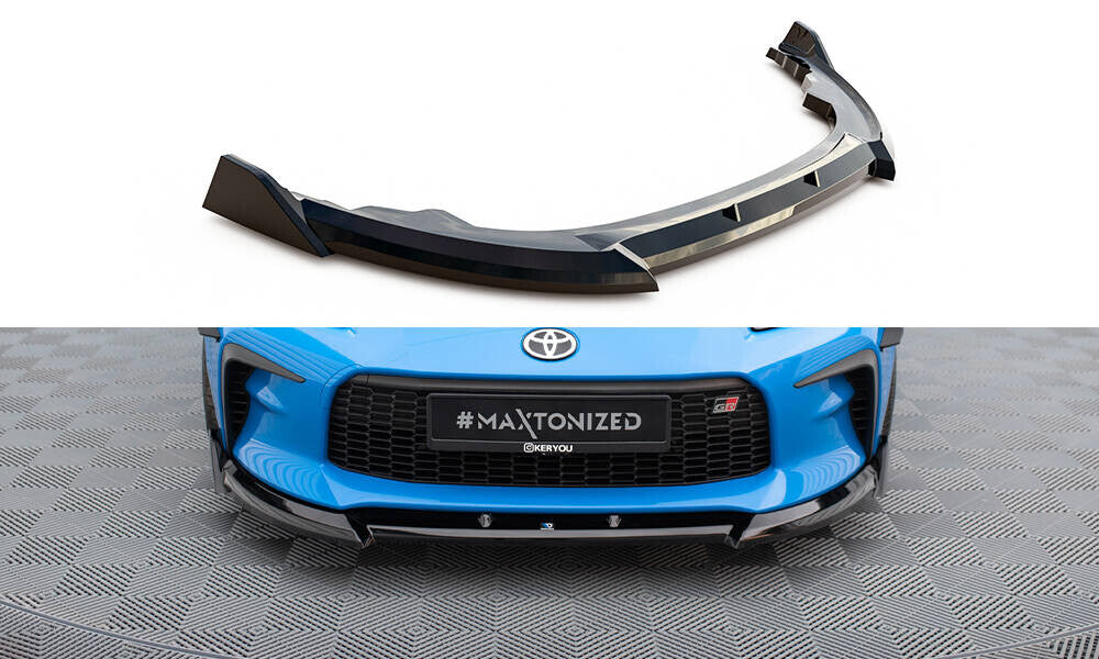 Frontlippe V.3 passend für Toyota GR86 Mk1 schwarz Hochglanz