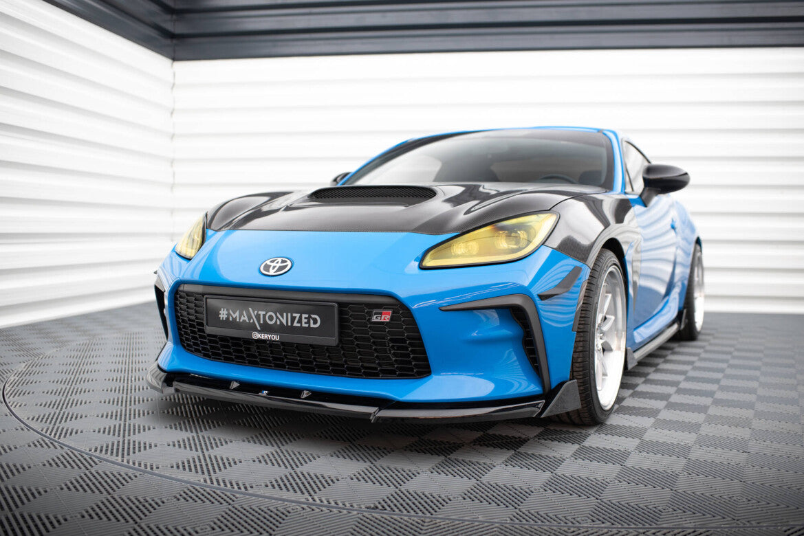 Frontlippe V.3 passend für Toyota GR86 Mk1 schwarz Hochglanz