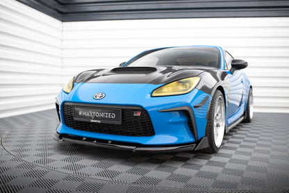 Frontlippe V.3 passend für Toyota GR86 Mk1 schwarz Hochglanz