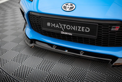 Frontlippe V.3 passend für Toyota GR86 Mk1 schwarz Hochglanz