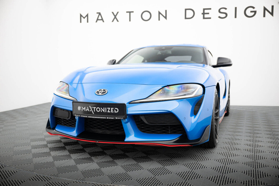 Frontlippe V.3 passend für Toyota Supra Mk5 rot Hochglanz