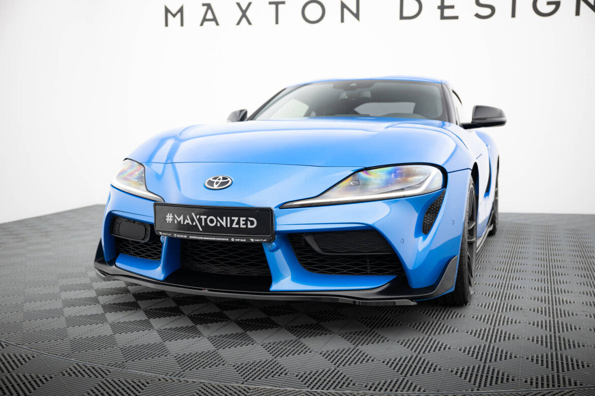 Frontlippe V.3 passend für Toyota Supra Mk5 rot Hochglanz
