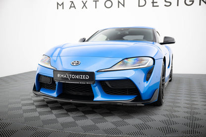 Frontlippe V.3 passend für Toyota Supra Mk5 rot Hochglanz