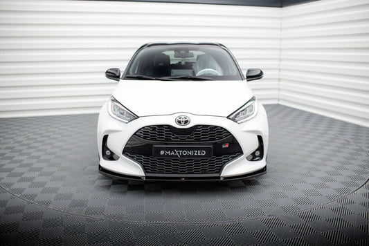 Frontlippe V.3 passend für Toyota Yaris Mk4 schwarz Hochglanz