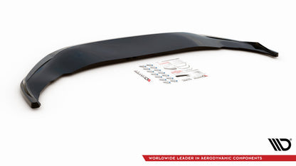 Frontlippe V.3 passend für VW Arteon R Limousine / Shooting Brake Mk1 FL schwarz Hochglanz