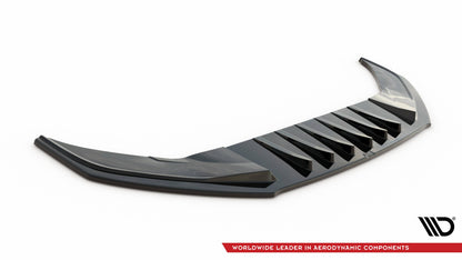 Frontlippe V.3 passend für VW Arteon R-Line Limousine / Shooting Brake Mk1 schwarz Hochglanz