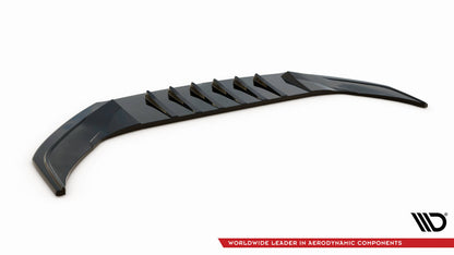 Frontlippe V.3 passend für VW Arteon R-Line Limousine / Shooting Brake Mk1 schwarz Hochglanz