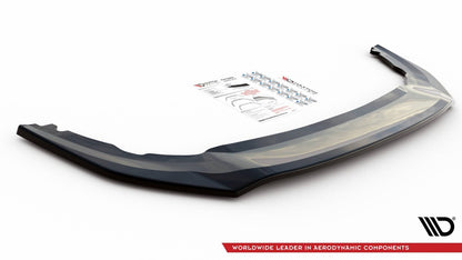 Frontlippe V.3 passend für VW Golf GTI Clubsport Mk8 schwarz Hochglanz
