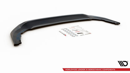 Frontlippe V.3 passend für VW Golf GTI Clubsport Mk8 schwarz Hochglanz