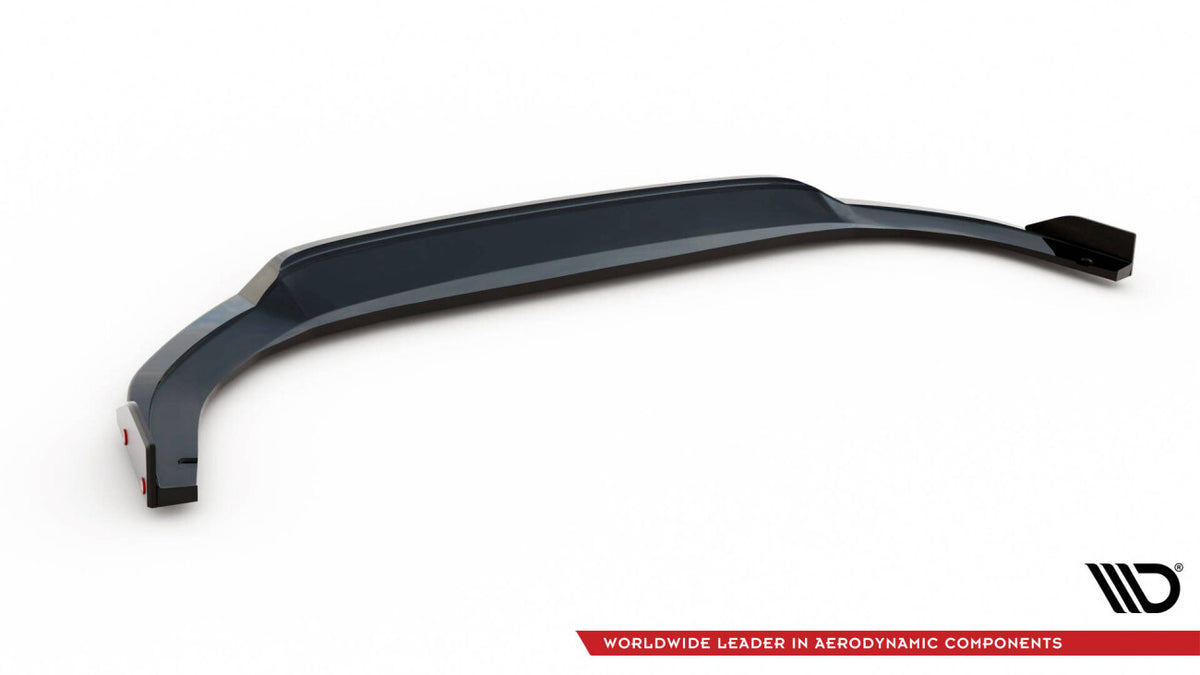 Frontlippe V.3 passend für VW Golf GTI / GTE / R-Line Mk8 FL schwarz Hochglanz + Flaps matt