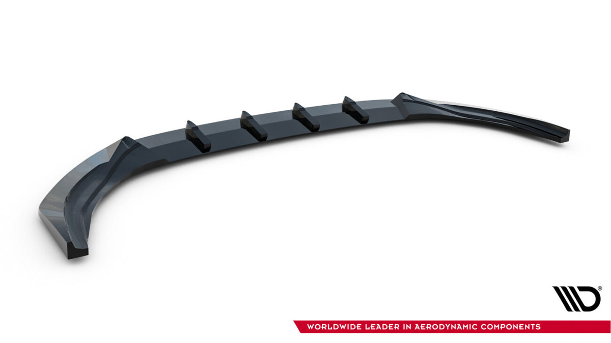 Frontlippe V.3 passend für VW Golf R Variant Mk8 FL schwarz Hochglanz
