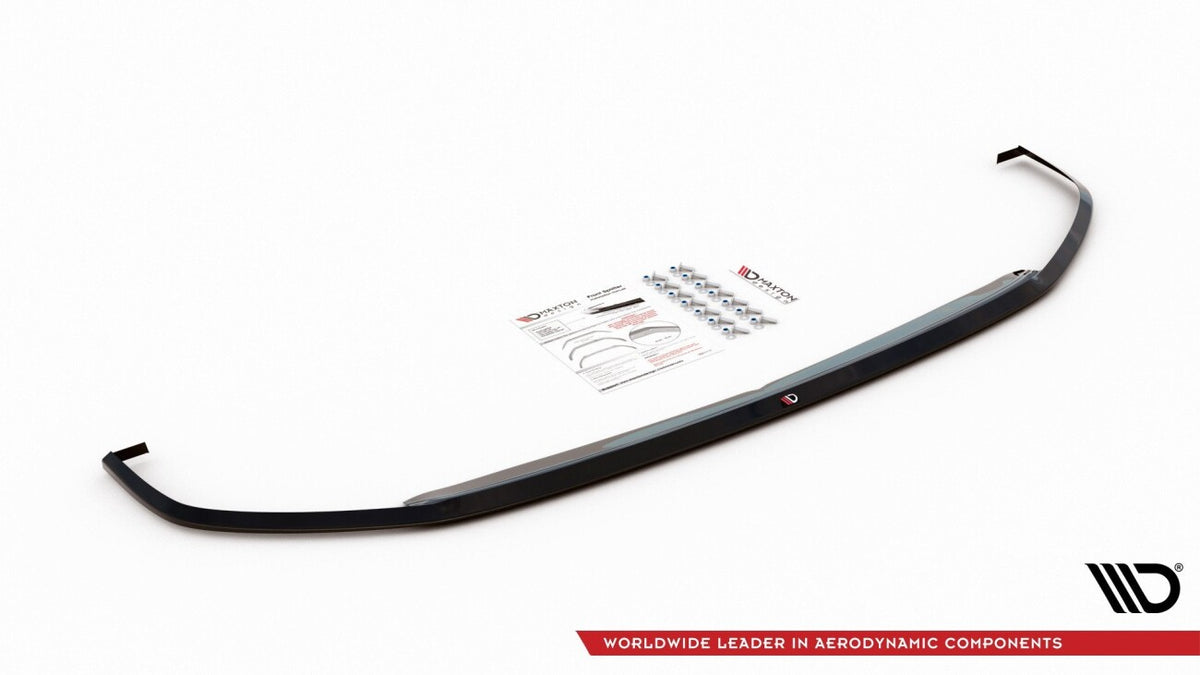 Frontlippe V.3 passend für VW Polo GTI / R-line Mk6 schwarz Hochglanz