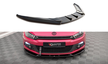 Frontlippe V.3 passend für VW Scirocco Mk3 schwarz Hochglanz