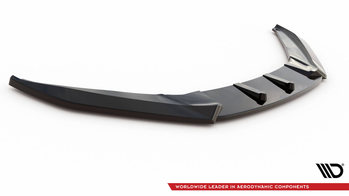 Frontlippe V.3 passend für VW Scirocco Mk3 schwarz Hochglanz