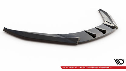 Frontlippe V.3 passend für VW Scirocco Mk3 schwarz Hochglanz
