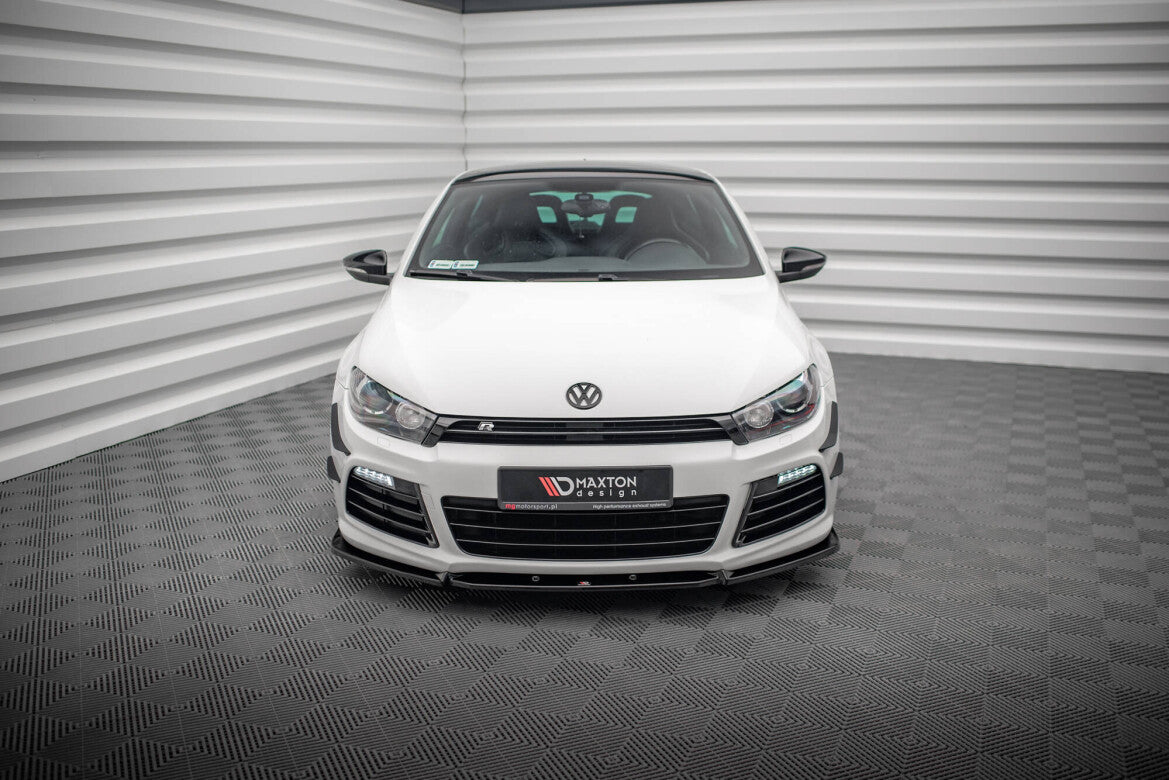 Frontlippe V.3 passend für VW Scirocco R Mk3 schwarz Hochglanz