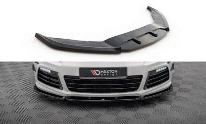 Frontlippe V.3 passend für VW Scirocco R Mk3 schwarz Hochglanz