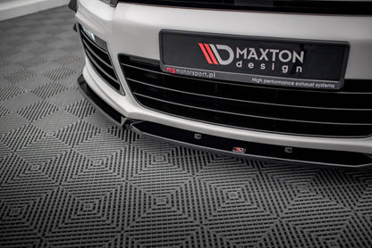 Frontlippe V.3 passend für VW Scirocco R Mk3 schwarz Hochglanz