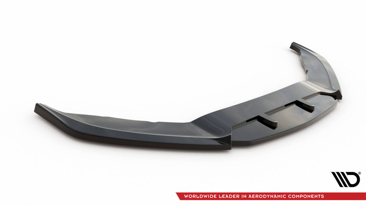 Frontlippe V.3 passend für VW Scirocco R Mk3 schwarz Hochglanz