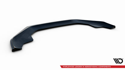 Frontlippe V.4 passend für Audi A4 S-Line / S4 B8 FL schwarz Hochglanz