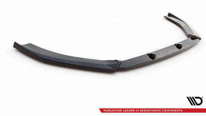 Frontlippe V.4 passend für Audi RS3 8V FL Sportback schwarz Hochglanz