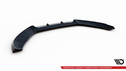 Frontlippe V.4 passend für Audi S4 / A4 S-Line B8 schwarz Hochglanz