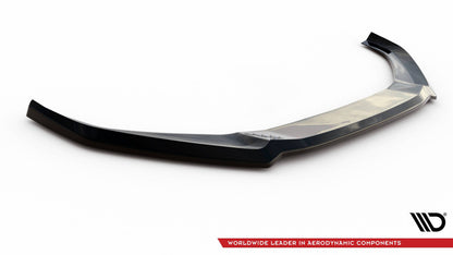 Frontlippe V.4 passend für Audi S4 / A4 S-Line B9 schwarz Hochglanz